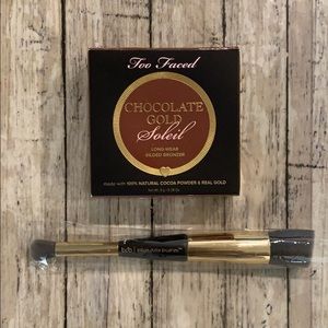 Too Faced Bronzer & Brush Combo